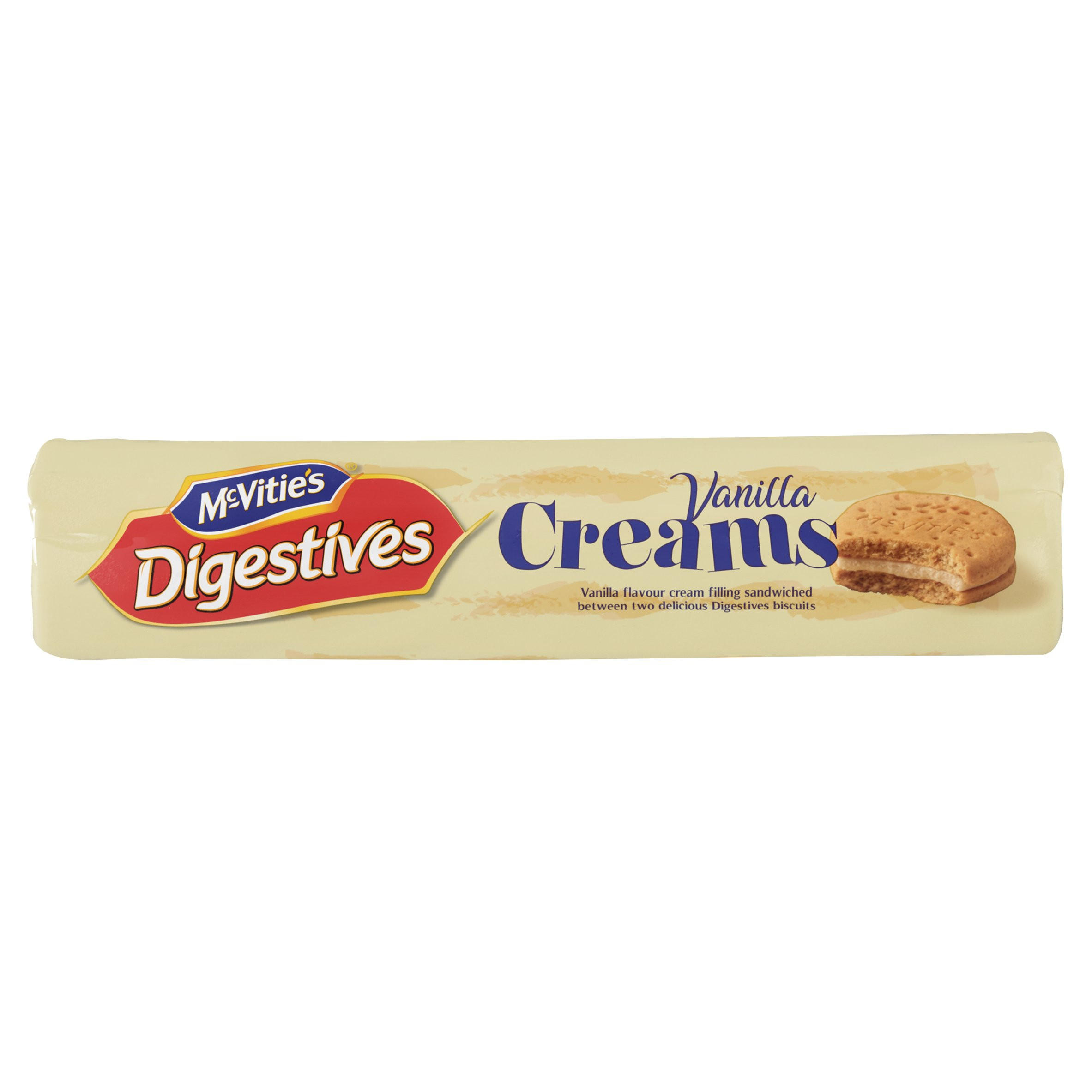 McVitie's Digestives Vanilla Creams Biscuits 168g