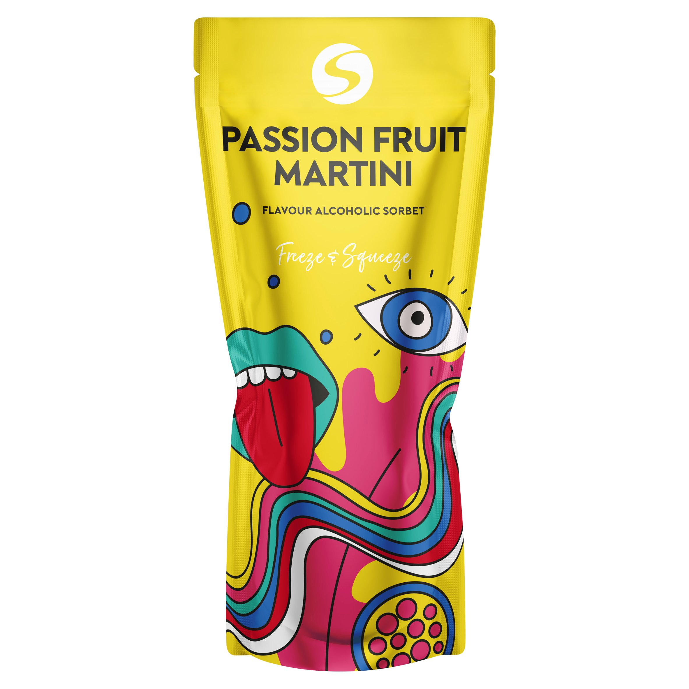 Shuda Passion Fruit Martini Flavour Alcoholic Sorbet 250ml