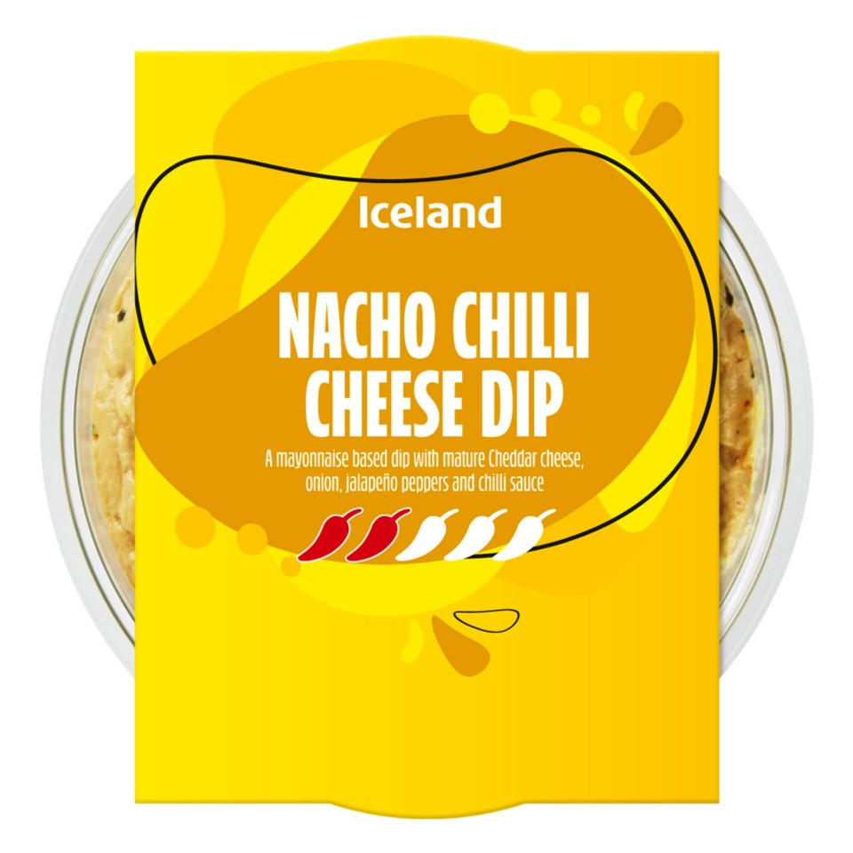 Iceland Nacho Chilli Cheese Dip 200g