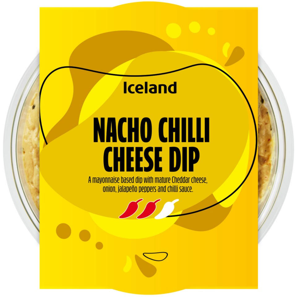 Iceland Nacho Chilli Cheese Dip 200g