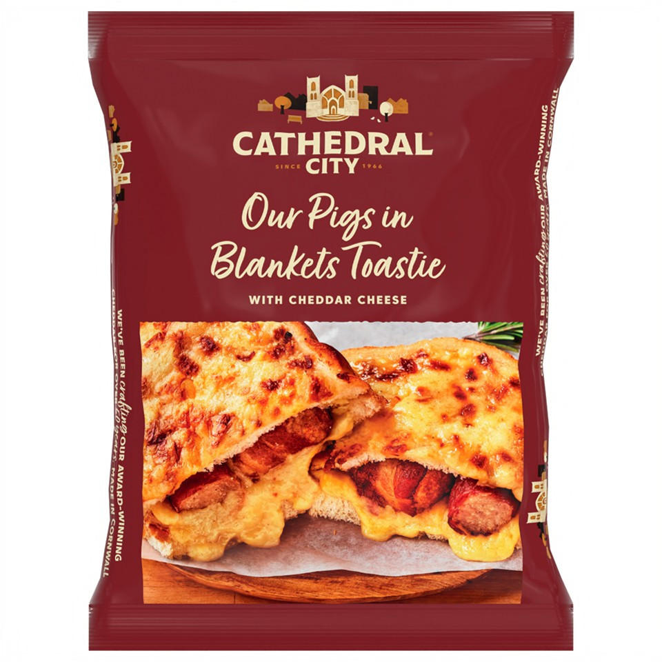Cathedral City Our Pigs In Blankets Toastie