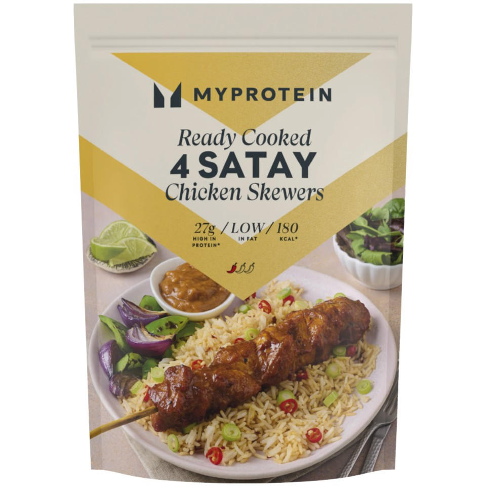 Myprotein 4 Satay Chicken Skewers 520g