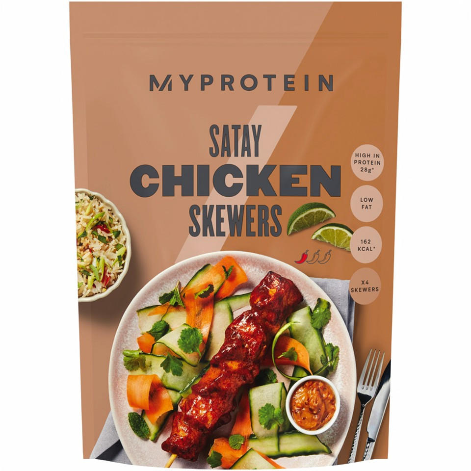 Myprotein Satay Chicken Skewers 520g