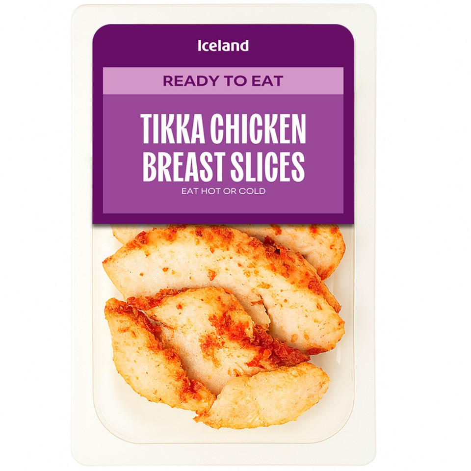 Iceland Chicken Tikka Breast Slices 160g