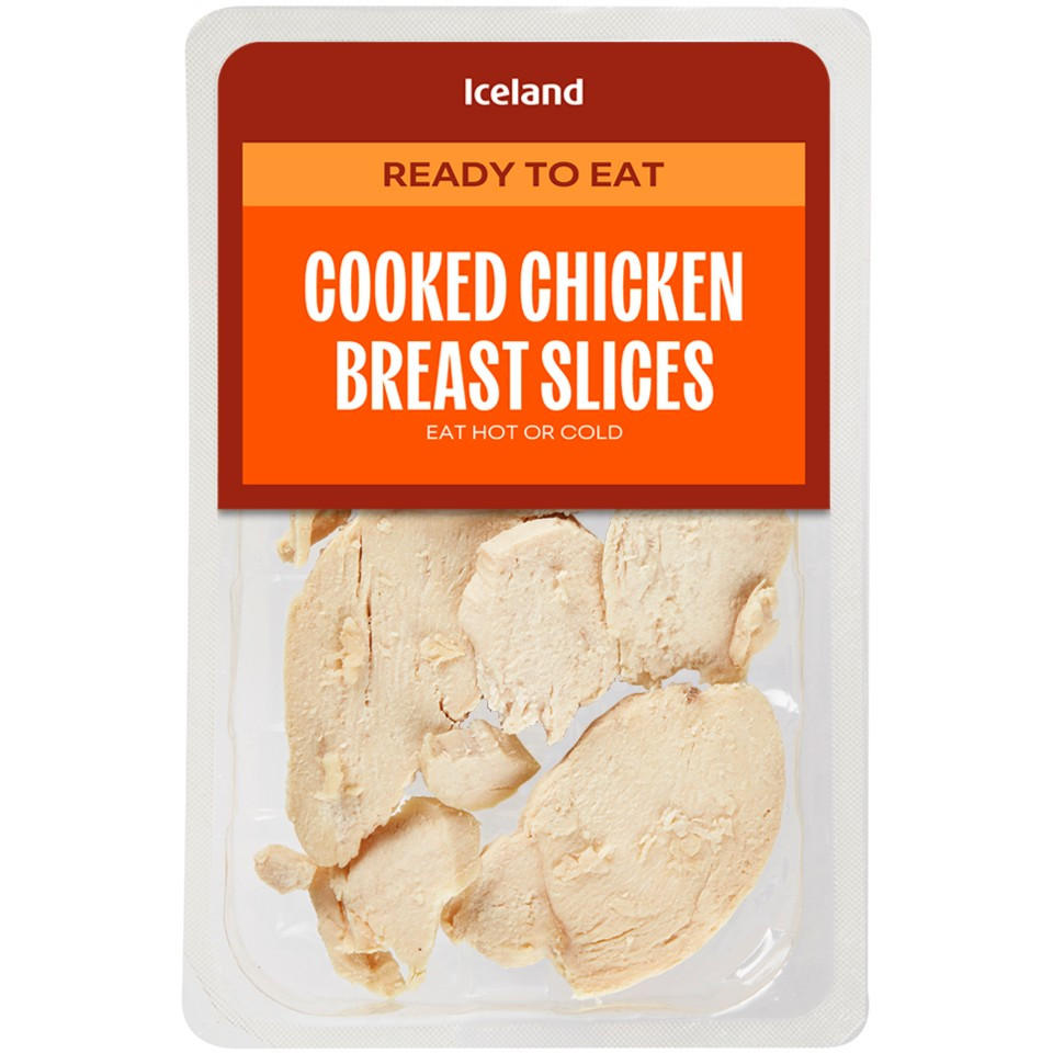 Iceland Cooked Chicken Breast Slices 160g