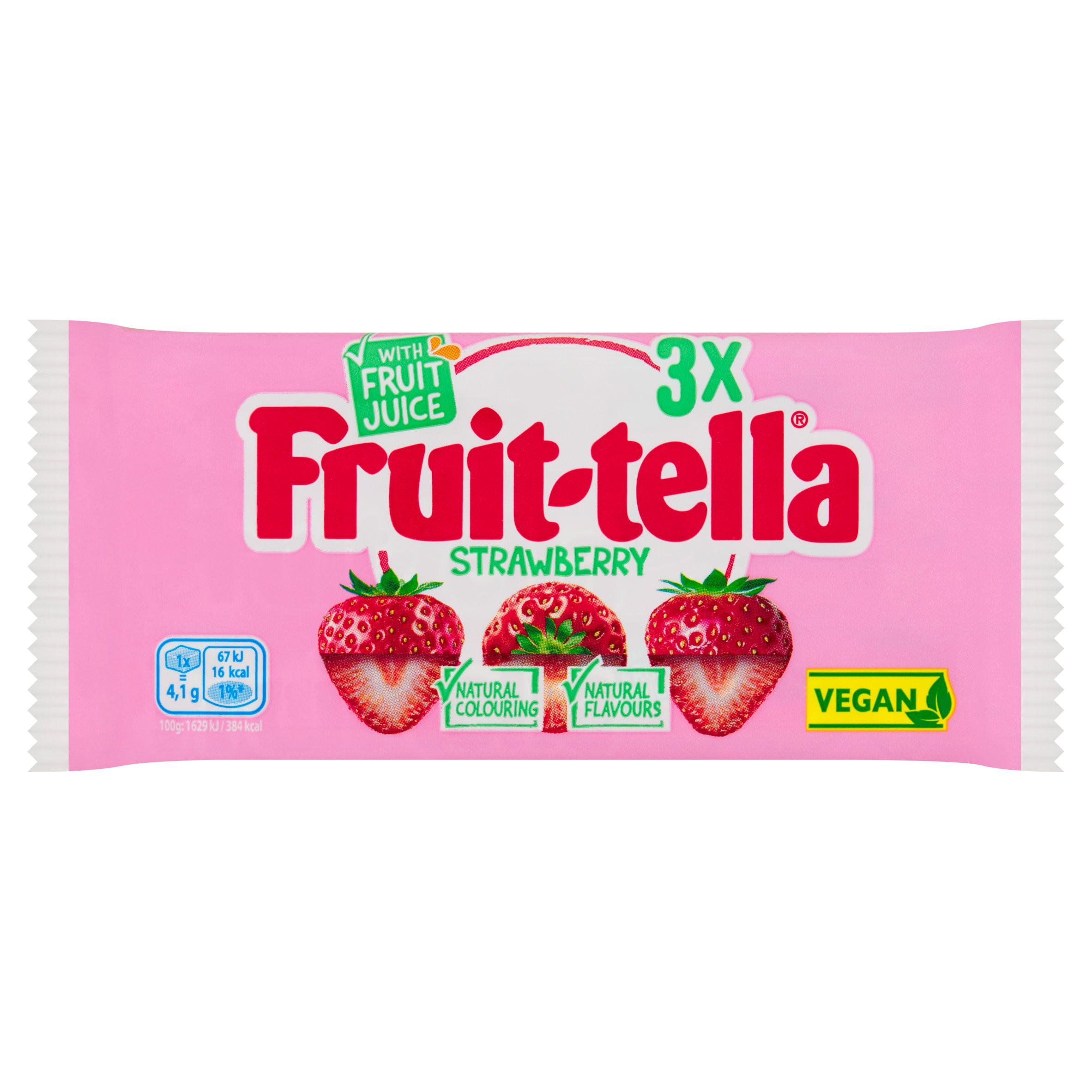Fruit-tella Strawberry 3 x 41g