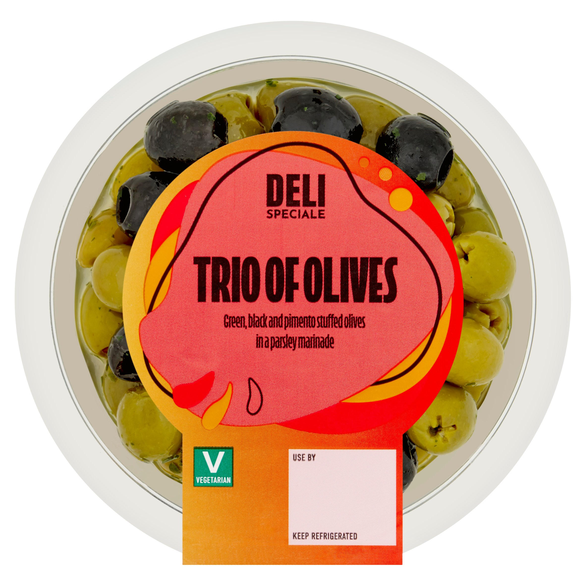 Deli Speciale Trio of Olives 150g