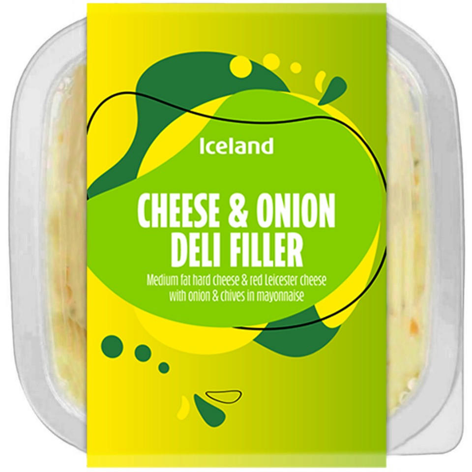 Iceland Cheese & Onion Deli Filler 225g
