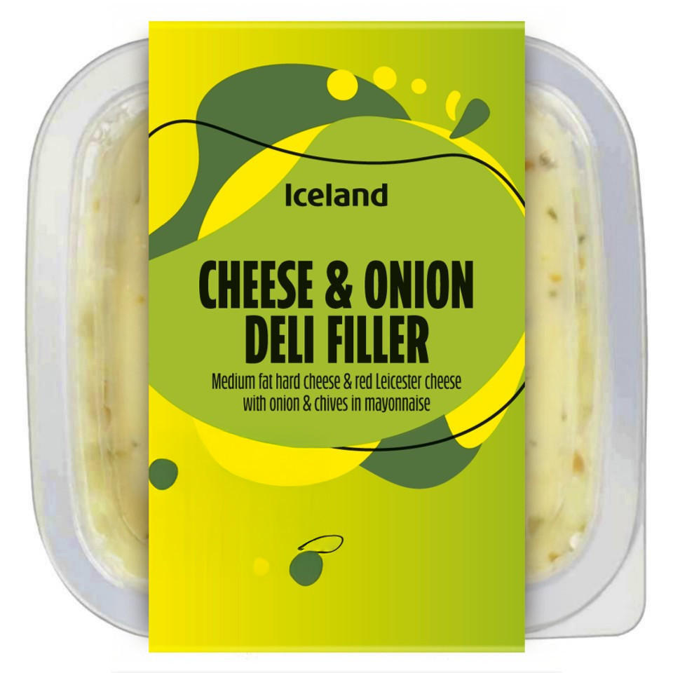 Iceland Cheese & Onion Deli Filler 250g
