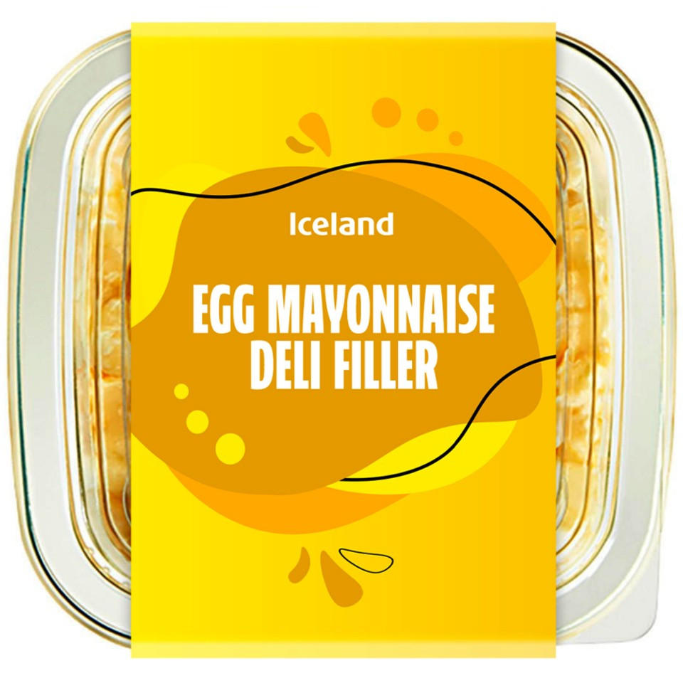 Iceland Egg Mayonnaise Deli Filler 225g