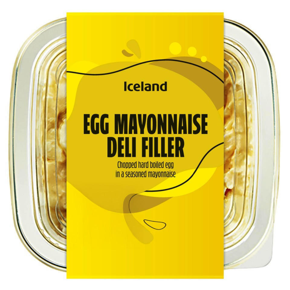 Iceland Egg Mayonnaise Deli Filler 250g