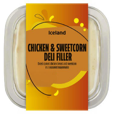 Iceland Chicken & Sweetcorn Sandwich Filler 250g