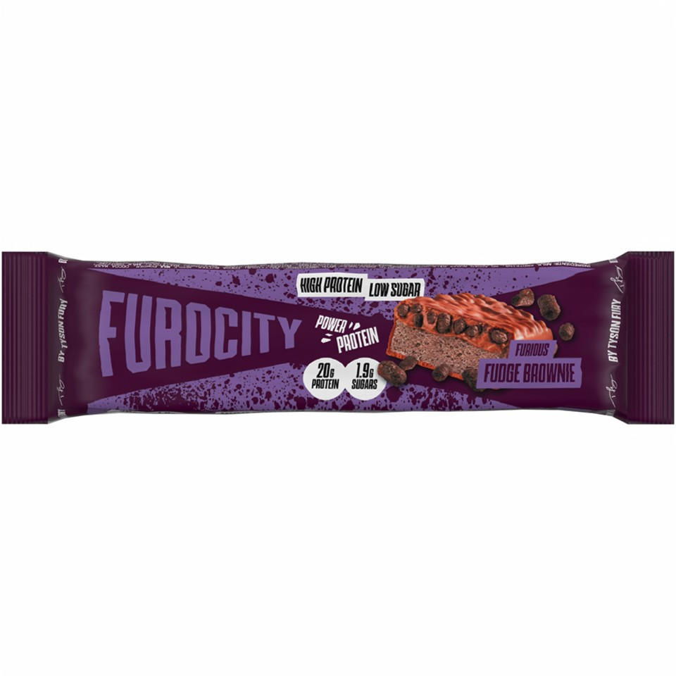 Furocity by Tyson Fury Chocolate Fudge Brownie Power Protein 60g