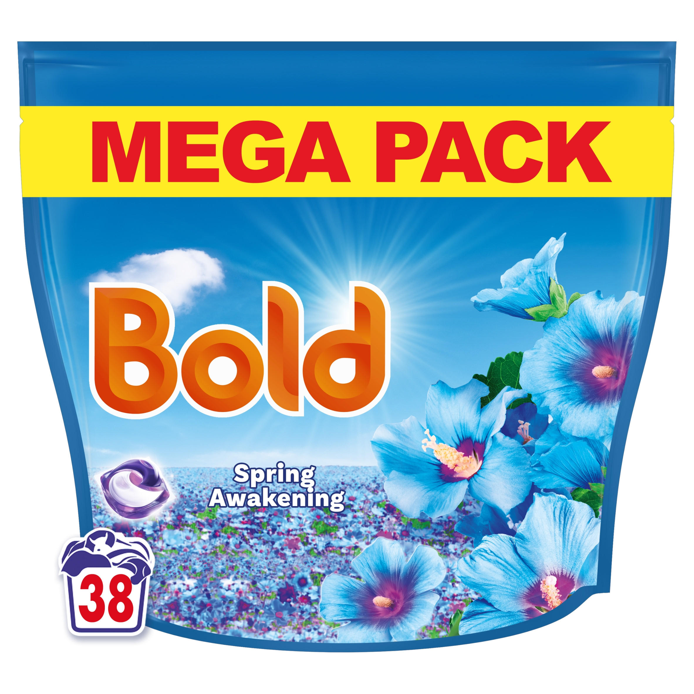 Bold PODS® Washing Capsules 38 Washes Spring Awakening