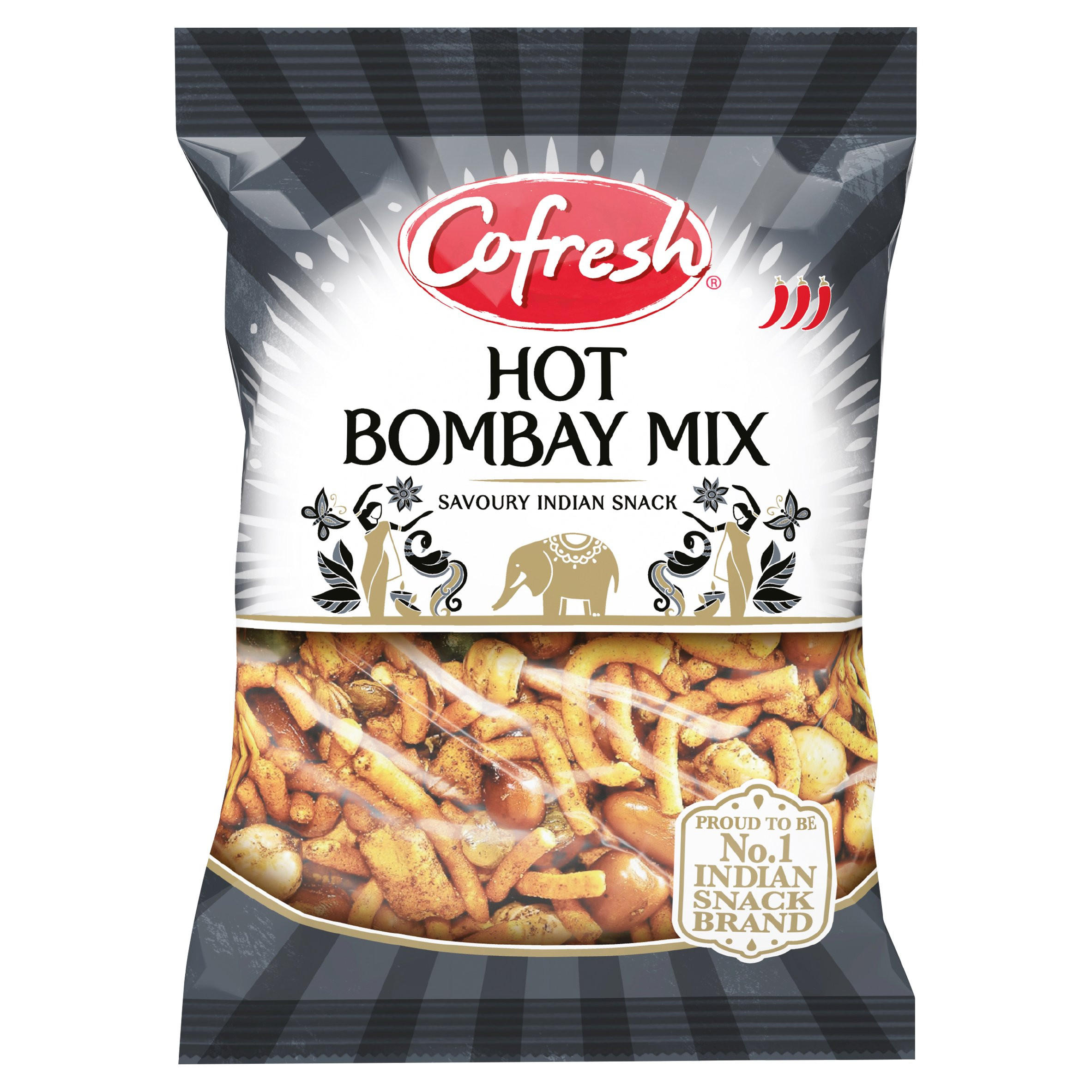 Cofresh Hot Bombay Mix Savoury Indian Snack 200g