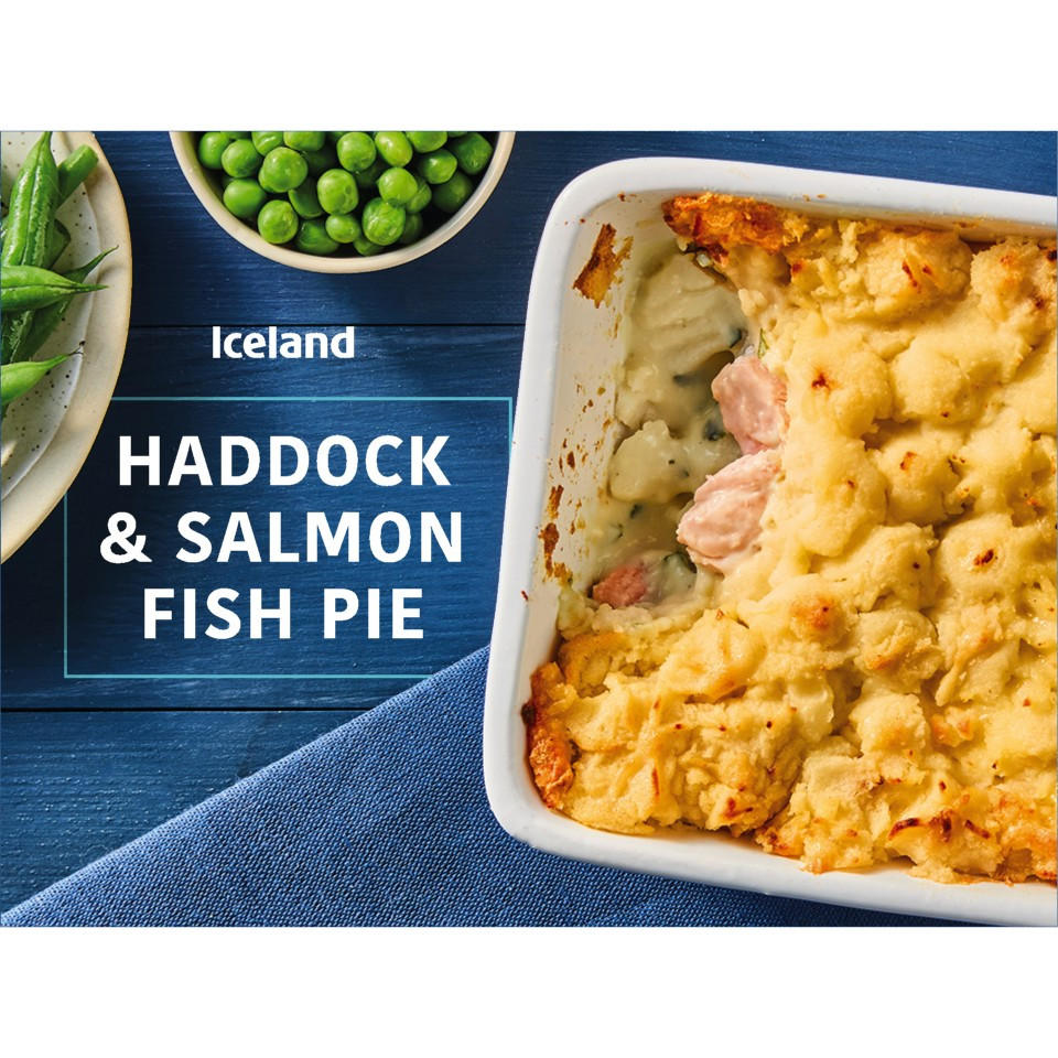 Iceland Haddock & Salmon Fish Pie 400g