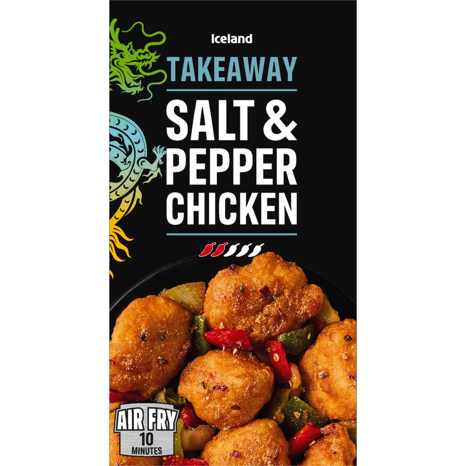 Iceland Take Away Salt & Pepper Chicken 219g