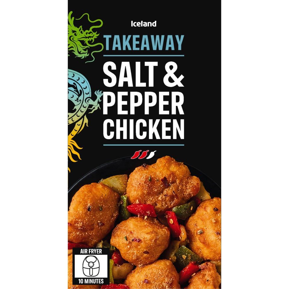 Iceland Take Away Salt & Pepper Chicken 219g