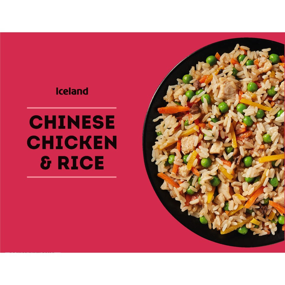 Iceland Chinese Chicken & Rice 400g