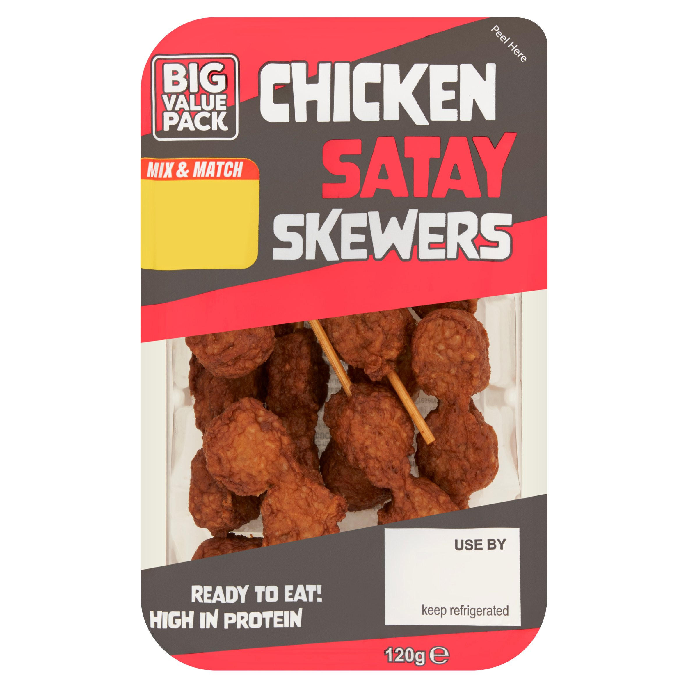 10 Mini Chicken Satay 100g