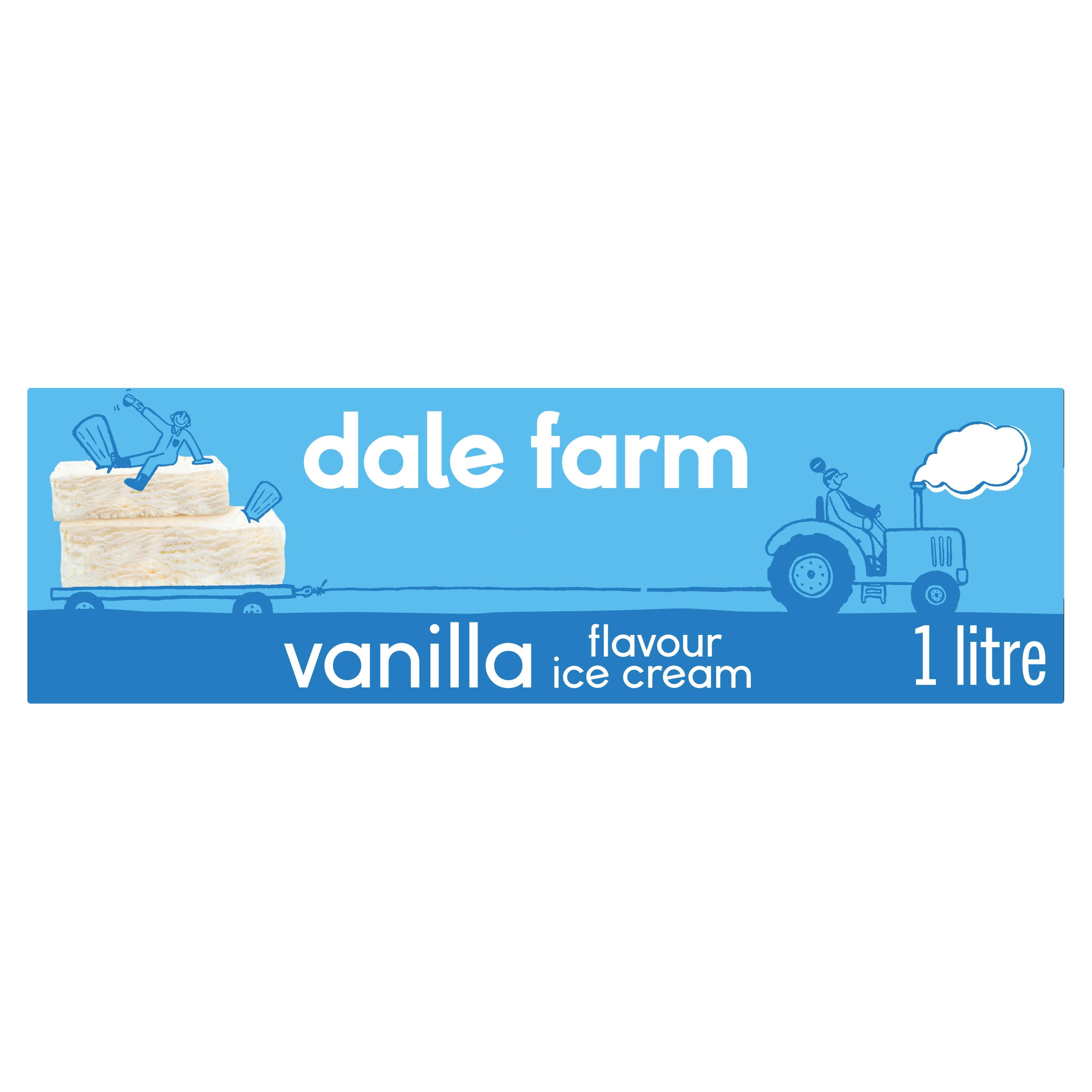Dale Farm Vanilla Ice Cream Sliceables 1L
