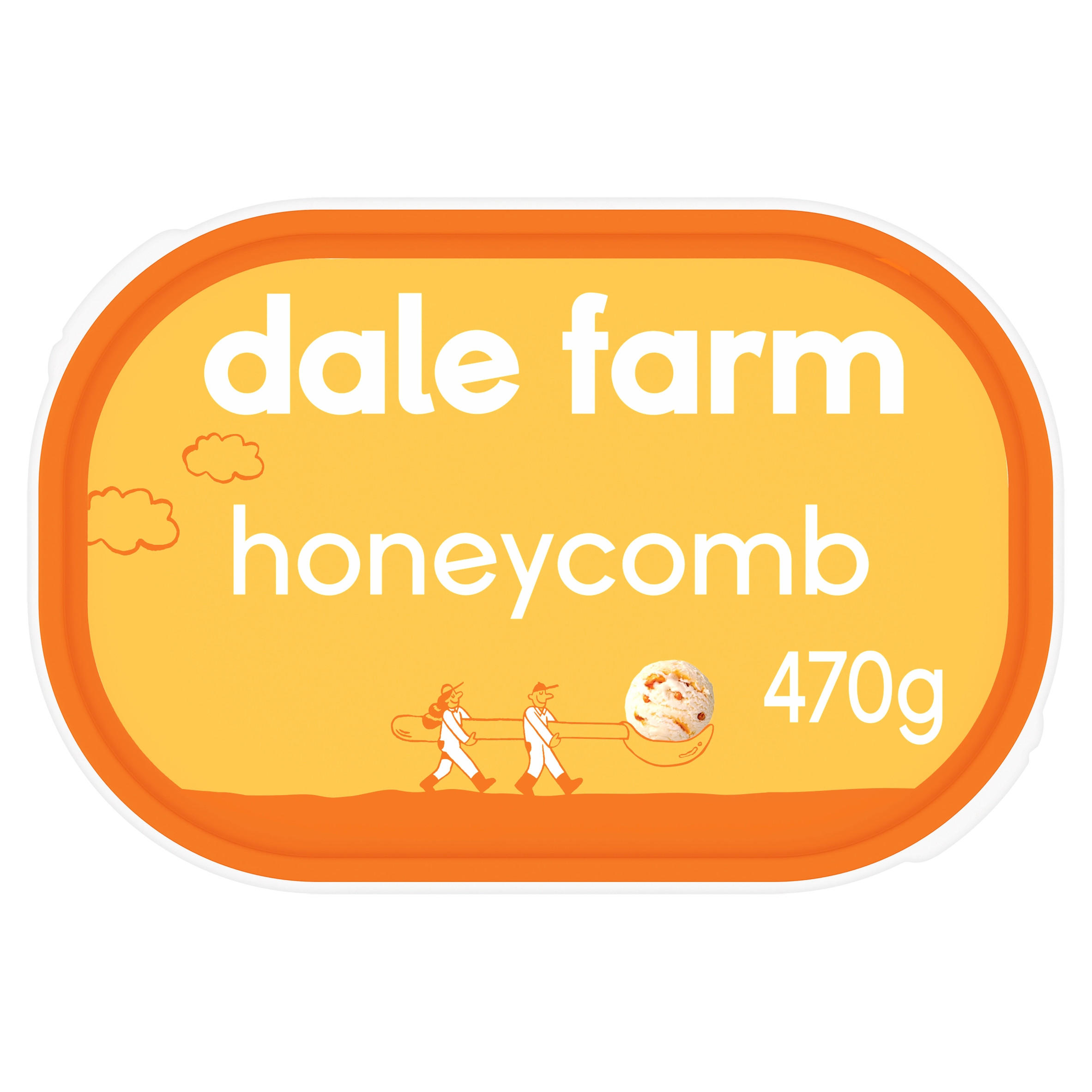 Dale Farm Honeycomb Ice Cream 900ml