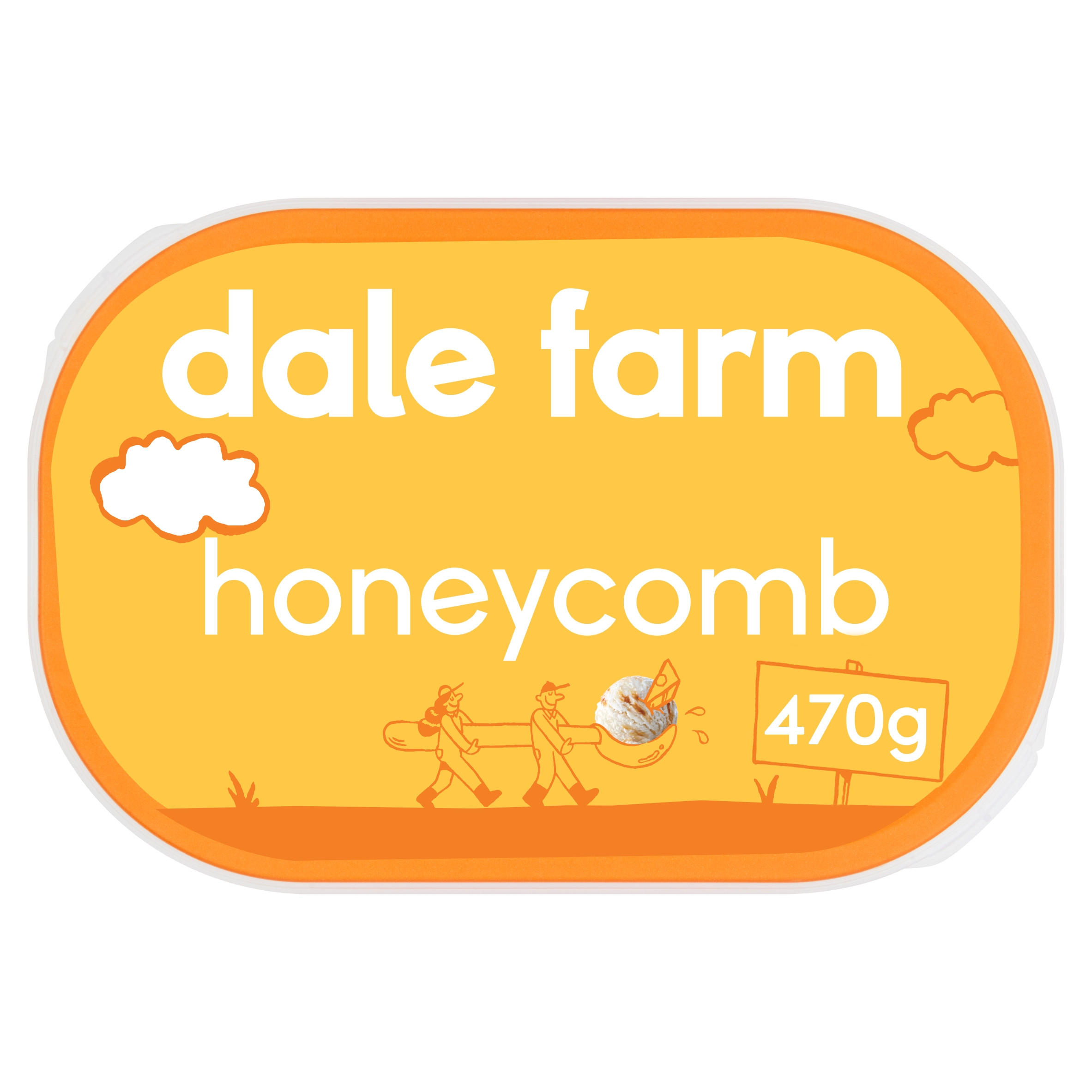 Dale Farm Honeycomb Ice Cream 900ml