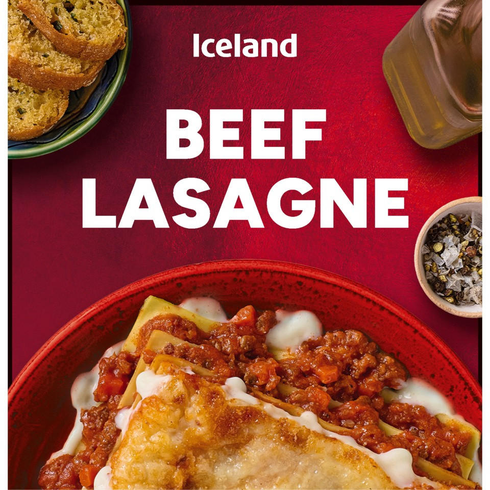 Iceland Beef Lasagne 400g