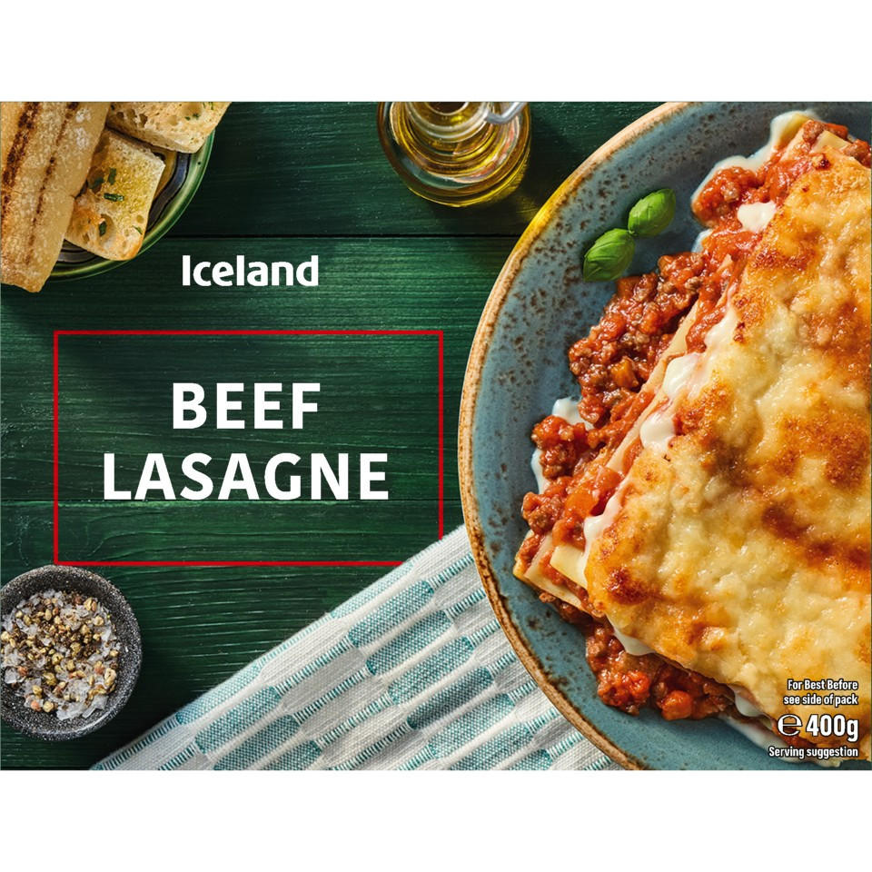 Iceland Beef Lasagne 400g