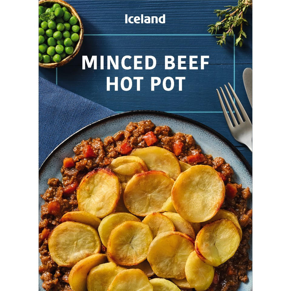 Iceland Minced Beef Hot Pot 400g