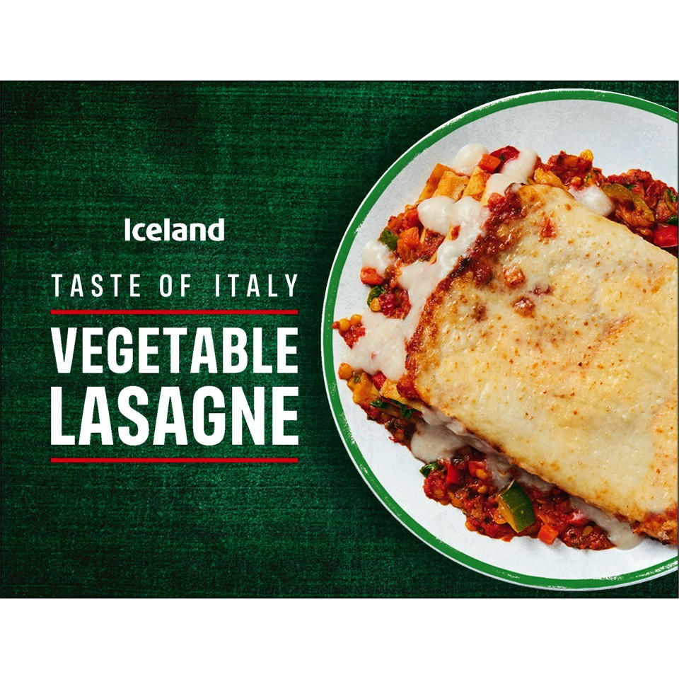 Iceland Vegetable Lasagne 400g
