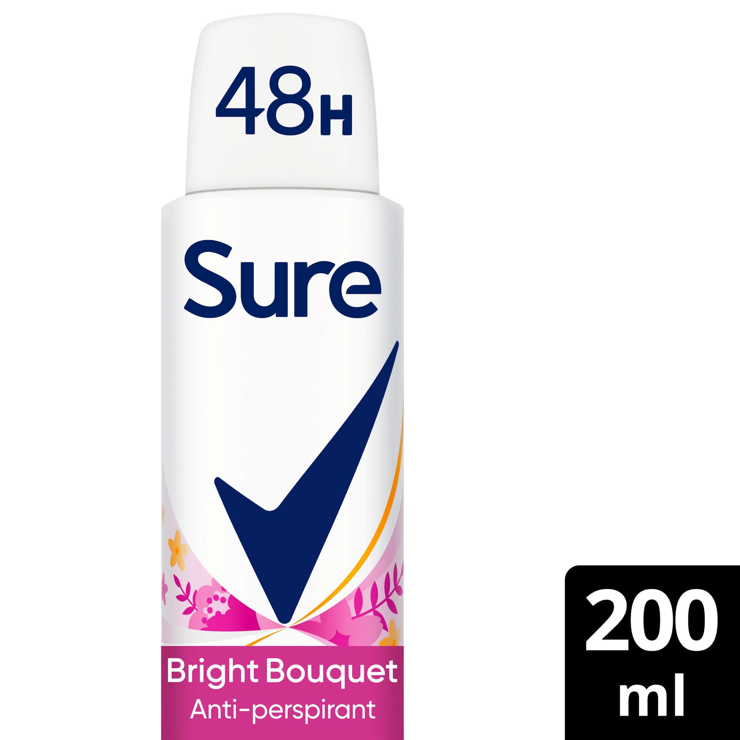 Sure Anti-Perspirant Aerosol Bright Bouquet 200 ml
