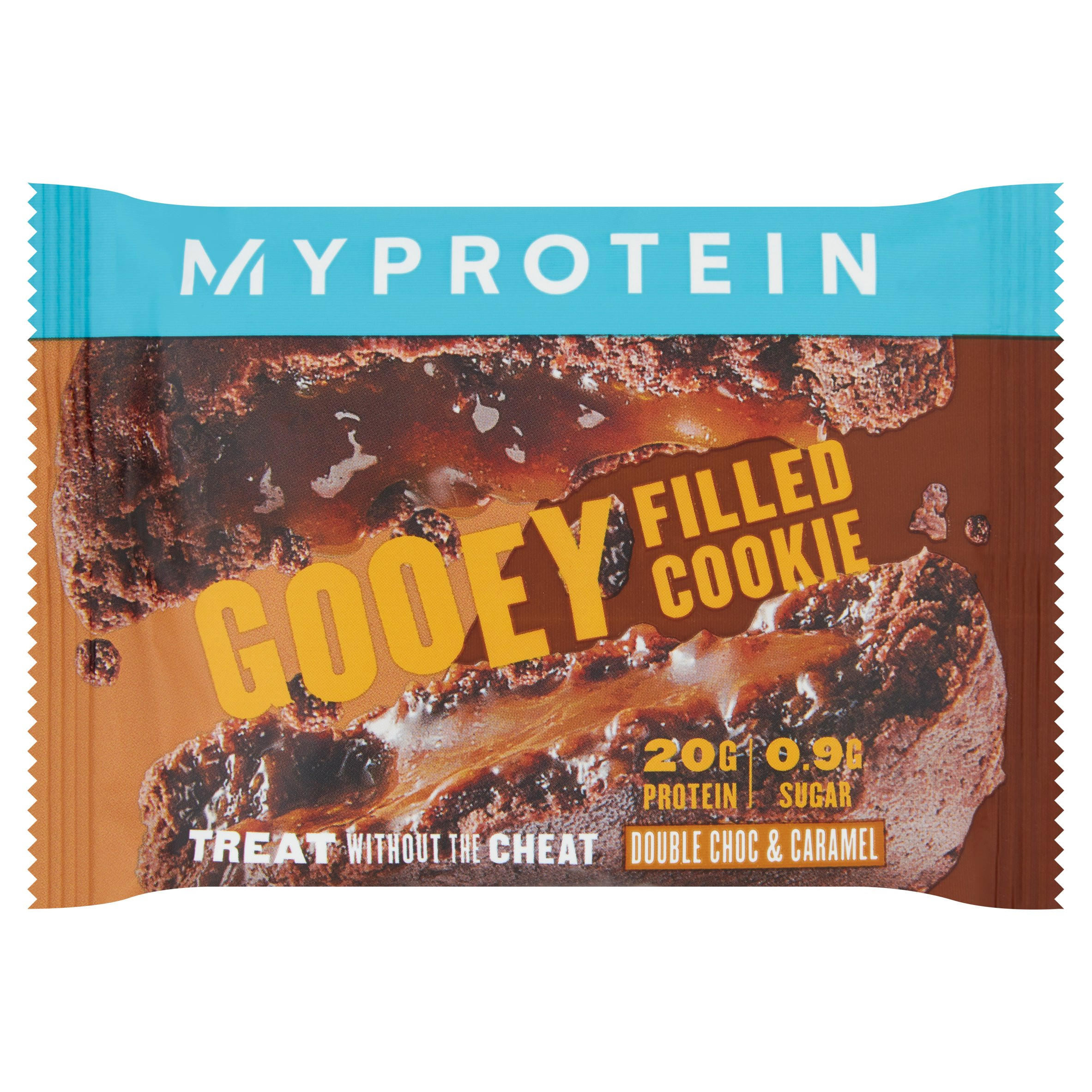 Myprotein Double Chocolate & Caramel Flavour Gooey Filled Cookie 75g
