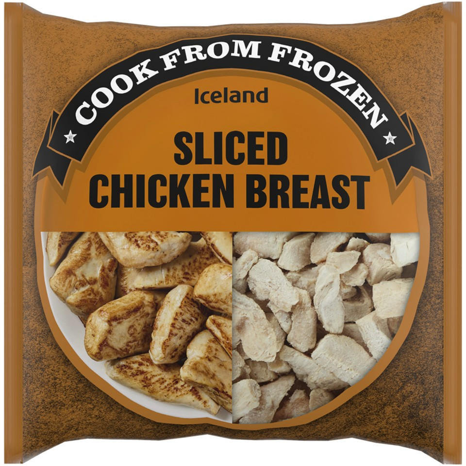 Iceland Sliced Chicken Breast 500g