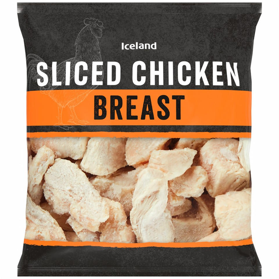 Iceland Sliced Chicken Breast 500g