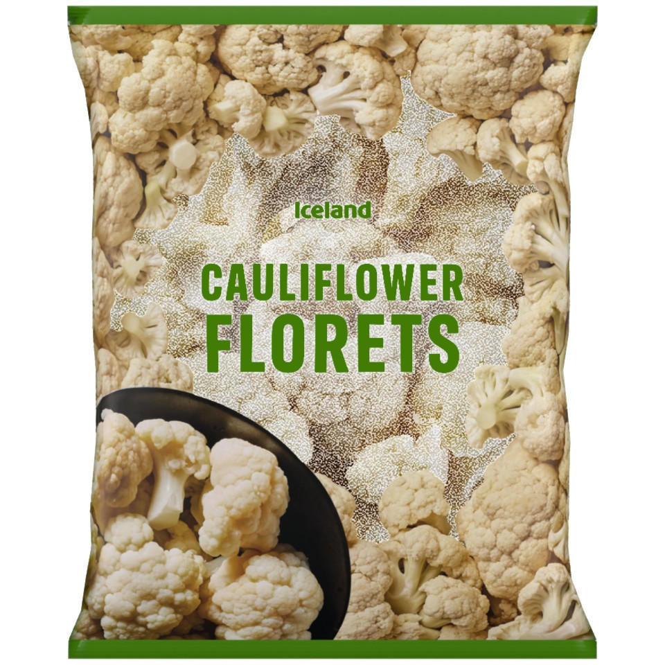 Iceland Cauliflower Florets 1kg