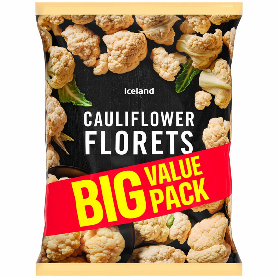 Iceland Cauliflower Florets 1.2kg