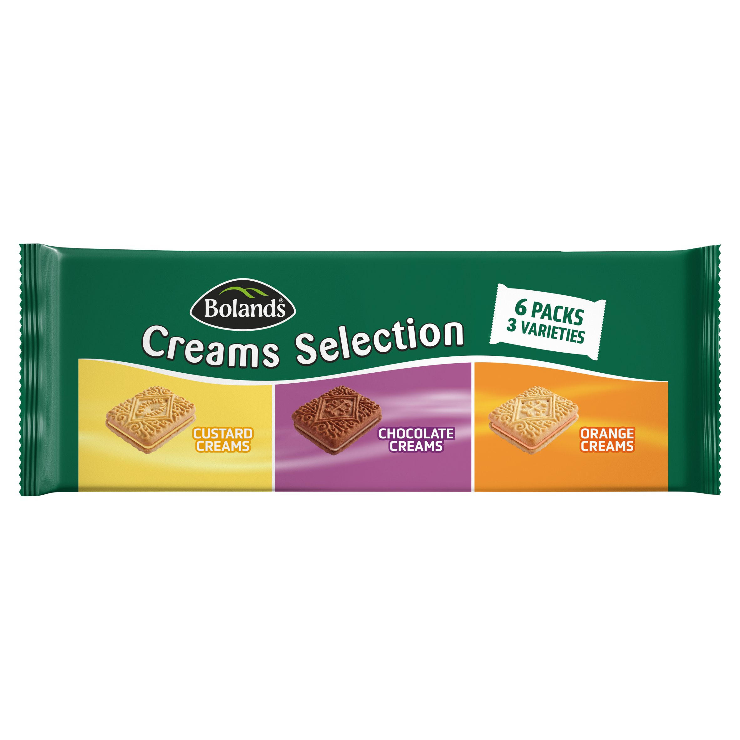 Bolands Creams Selection 6 x 75g (450g)