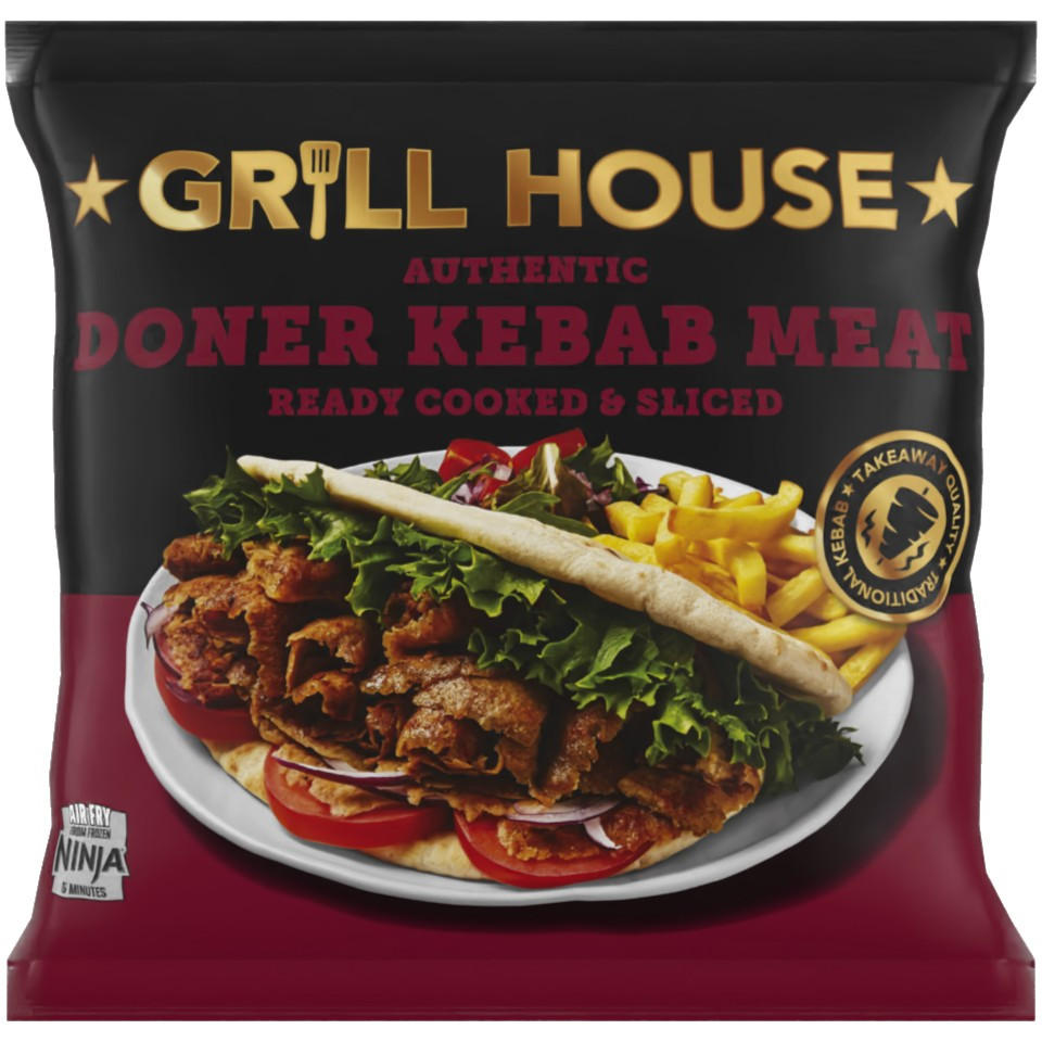 Grill House Authentic Doner Kebab Meat 350g