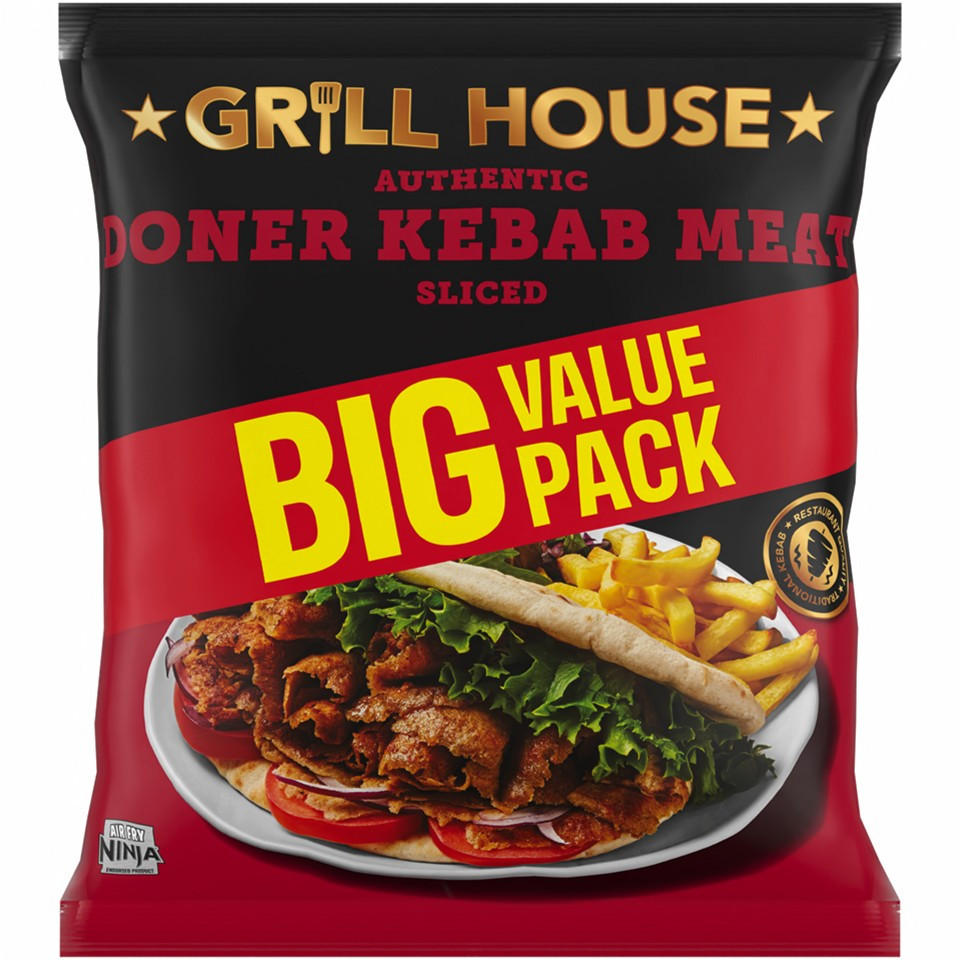 Grill House Doner Kebab Meat 750g