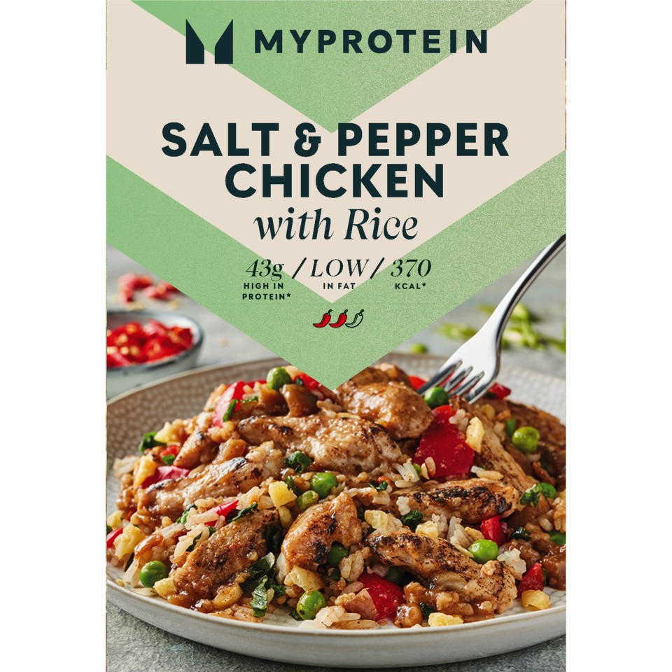 Myprotein Salt & Pepper Chicken with Rice 350g