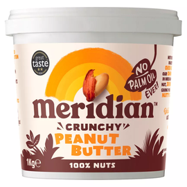 Meridian Crunchy Peanut Butter Palm Oil Free - Image 1