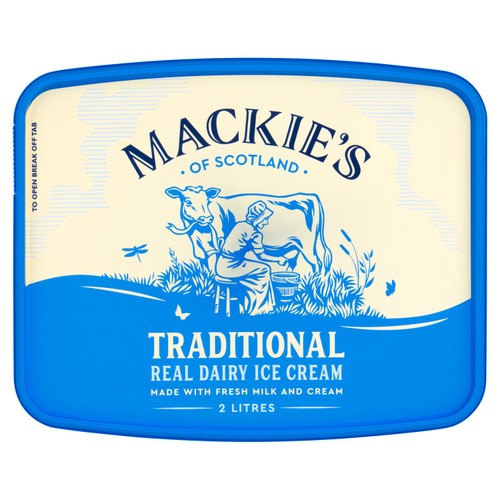 Mackie's Traditional Ice Cream 2L