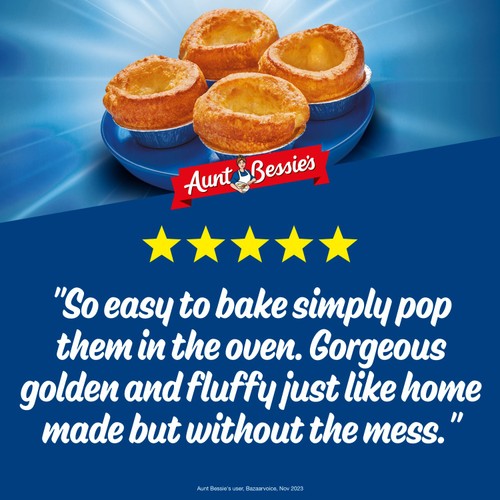 Aunt Bessie's 12 Bake at Home Yorkshire Puddings 370g thumbnail 3