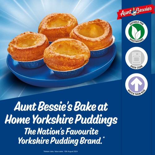 Aunt Bessie's 12 Bake at Home Yorkshire Puddings 370g thumbnail 4