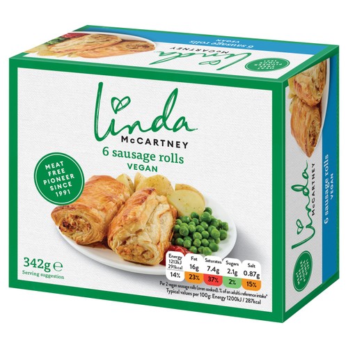 Linda McCartney's Sausage Rolls     thumbnail 2