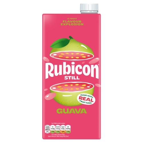 Rubicon Still Guava Drink Carton 1L
