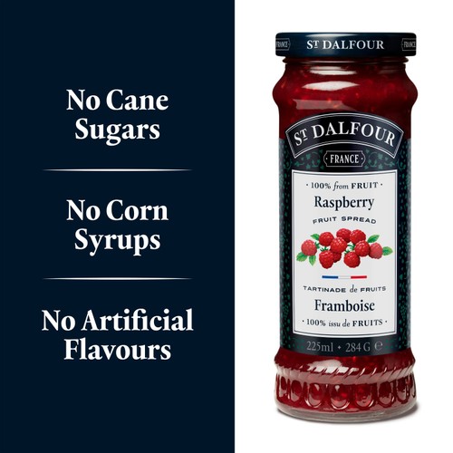 St Dalfour Raspberry Jam 284g thumbnail 3