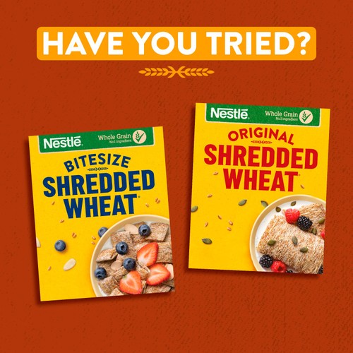 Nestle Shredded Wheat Bitesize Honey & Nut Cereal 500g thumbnail 5