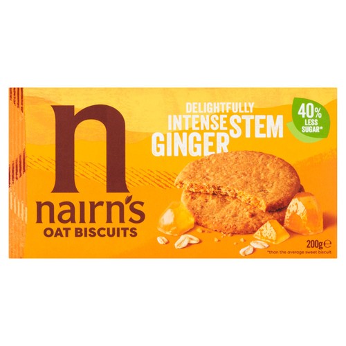 Nairns Stem Ginger Oat Biscuits